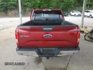 2015 Ford F-150 XL with VIN 1FTEW1CP3FFA62176, listed as a Copart auction lot 55364185 with 129,519 mi miles and Salvage title. Bid and sale history available at DreamBid. Image 6.
