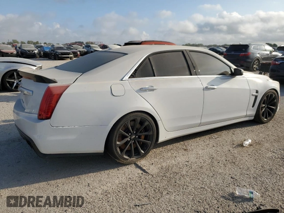 2017 Cadillac CTS-V z VIN 1G6A15S65H0216411, wystawiony jako Copart lot #72227484 z przebiegiem 57 241 mil mil oraz Szkody całkowita. Historia ofert i sprzedaży dostępna na DreamBid. Obrazek 3.