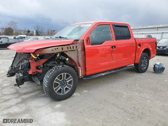 2016 Ford F-150 XLT with VIN 1FTEW1EP2GFB76538, listed as a Copart auction lot 46292615 with 0 mi miles and Salvage Title. Bid and sale history available at carsss.com. Image 1.