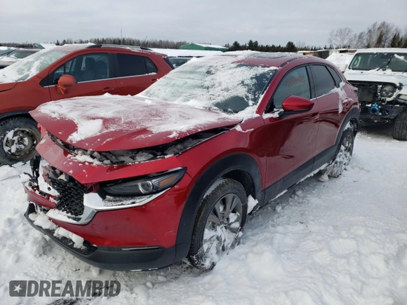 2024 Mazda CX-30 S Premium with VIN 3MVDMBDM9RM671626, listed as a Copart auction lot 42290845 with 4,640 mi miles and Salvage Title. Bid and sale history available at carsss.com. Image 1.