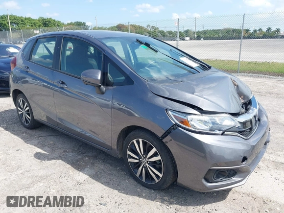 2019 Honda Fit EX with VIN 3HGGK5H87KM735382, listed as a IAAI auction lot 41972963 with 119,006 mi miles and . Bid and sale history available at DreamBid. Image 1.