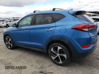 2016 Hyundai Tucson Limited z VIN KM8J33A27GU199995, wystawiony jako Copart lot #54695345 z przebiegiem 151 000 mil mil oraz Szkody całkowita. Historia ofert i sprzedaży dostępna na DreamBid. Obrazek 2.