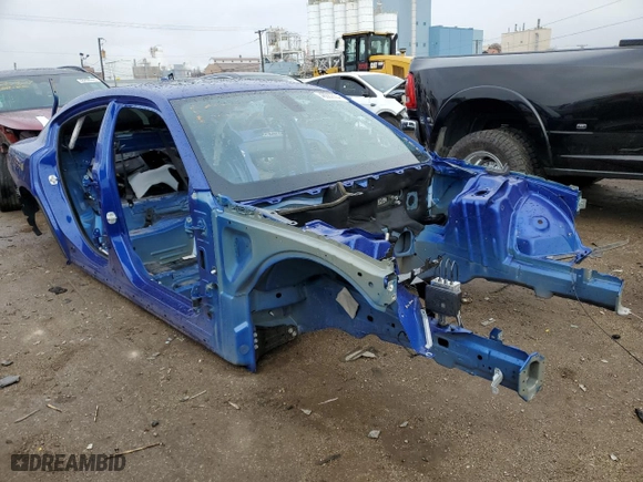 2022 Dodge Charger Scat Pack Widebody with VIN 2C3CDXGJ7NH210739, listed as a Copart auction lot 48682994 with 0 mi miles and Salvage Title. Bid and sale history available at carsss.com. Image 4.