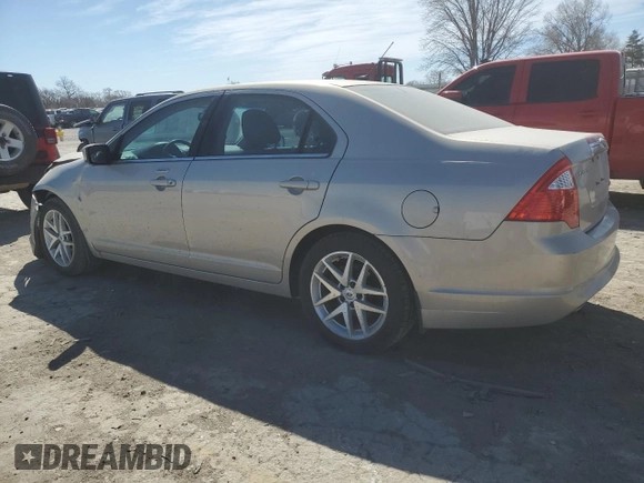 2010 Ford Fusion SEL with VIN 3FAHP0JG7AR356186, listed as a Copart auction lot 48987375 with 130,126 mi miles and Salvage Title. Bid and sale history available at DreamBid. Image 2.
