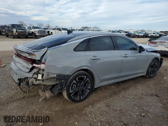 2021 Kia K5 GT-Line with VIN 5XXG64J28MG025348, listed as a Copart auction lot 43313845 with 50,214 mi miles and Salvage Title. Bid and sale history available at carsss.com. Image 3.