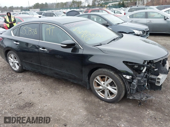 2013 Nissan Altima SV with VIN 1N4AL3AP4DC115509, listed as a IAAI auction lot 41922998 with Not Provided miles and . Bid and sale history available at carsss.com. Image 1.