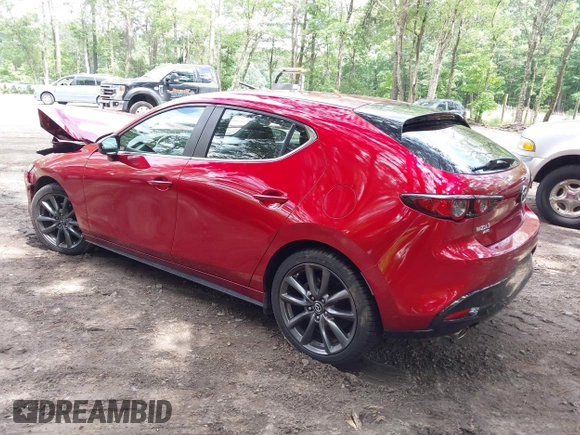 2019 Mazda 3 with VIN JM1BPBJM6K1146174, listed as a IAAI auction lot 42518442 with 45,925 mi miles and . Bid and sale history available at DreamBid. Image 3.
