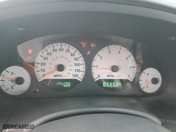 2006 Dodge Grand Caravan SXT with VIN 2D8GP44L16R918815, listed as a Copart auction lot 49897295 with 195,286 mi miles and Salvage Title. Bid and sale history available at carsss.com. Image 9.
