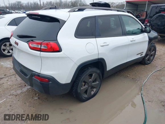 2017 Jeep Cherokee Latitude with VIN 1C4PJLCB5HW514171, listed as a IAAI auction lot 41572117 with 110,632 mi miles and . Bid and sale history available at DreamBid. Image 4.