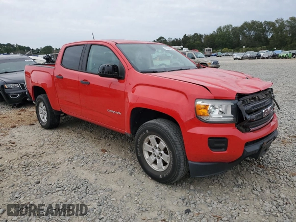 2017 GMC Canyon 2WD with VIN 1GTG5BEN1H1266018, listed as a Copart auction lot 75534634 with 66,908 mi miles and Salvage Title. Bid and sale history available at carsss.com. Image 4.