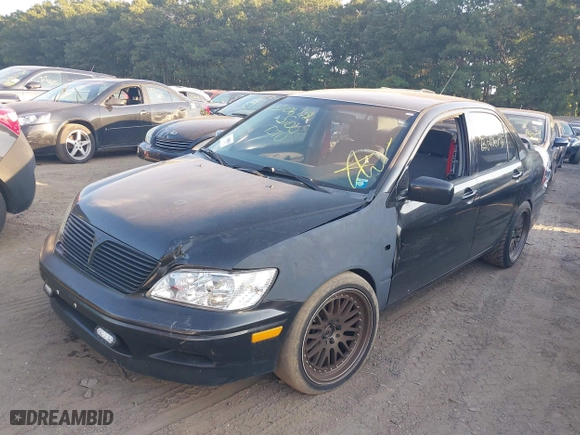 2003 Mitsubishi Lancer ES with VIN JA3AJ26EX3U015276, listed as a IAAI auction lot 37806582 with 181,069 mi miles. Bid and sale history available at carsss.com. Image 2.
