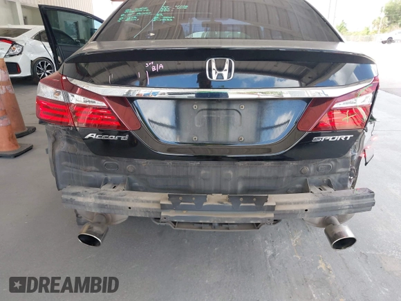 2016 Honda Accord Sport z VIN 1HGCR2F57GA171917, wystawiony jako IAAI lot #42177260 z przebiegiem 118 869 mil mil oraz . Historia ofert i sprzedaży dostępna na DreamBid. Obrazek 19.
