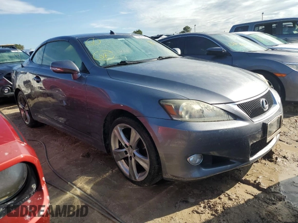 2013 Lexus IS 250 C with VIN JTHFF2C26D2527390, listed as a Copart auction lot 73697084 with Not provided miles and Non repairable. Bid and sale history available at DreamBid. Image 4.