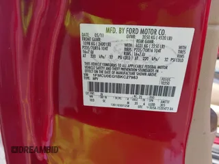 2011 Ford Escape Limited с VIN 1FMCU0EG1BKC27983, выставлен на аукционе IAAI как лот 42632949 с пробегом 247 975 миль миль и . История ставок и продаж доступна на DreamBid. Изображение 9.