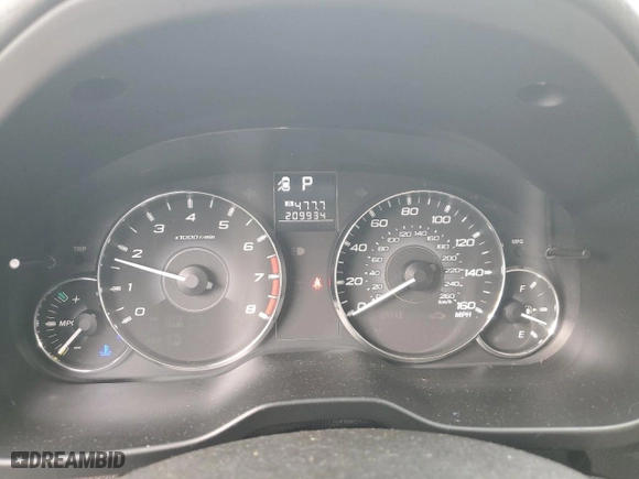 2012 Subaru Outback 3.6R Limited with VIN 4S4BRDKC3C2234862, listed as a Copart auction lot 46512105 with 209,934 mi miles and Salvage Title. Bid and sale history available at carsss.com. Image 9.