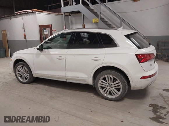 2020 Audi Q5 Premium Plus with VIN WA1BNAFY9L2020361, listed as a IAAI auction lot 41294532 with 41,661 mi miles. Bid and sale history available at carsss.com. Image 14.