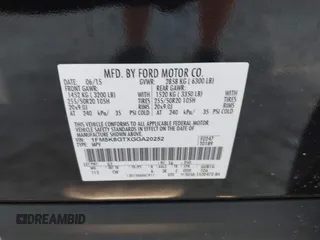2016 Ford Explorer Sport with VIN 1FM5K8GTXGGA20252, listed as a IAAI auction lot 42056049 with 146,394 mi miles and . Bid and sale history available at carsss.com. Image 9.