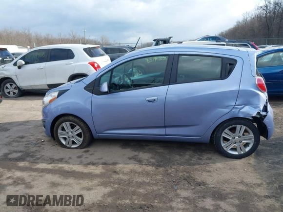 2014 Chevrolet Spark LT with VIN KL8CD6S94EC459272, listed as a IAAI auction lot 41629128 with 79,259 mi miles. Bid and sale history available at carsss.com. Image 14.