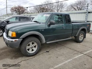 2003 Ford Ranger XL Fleet with VIN 1FTZR45E23PA94774, listed as a Copart auction lot 51095145 with 169,423 mi miles and Salvage Title. Bid and sale history available at carsss.com. Image 1.