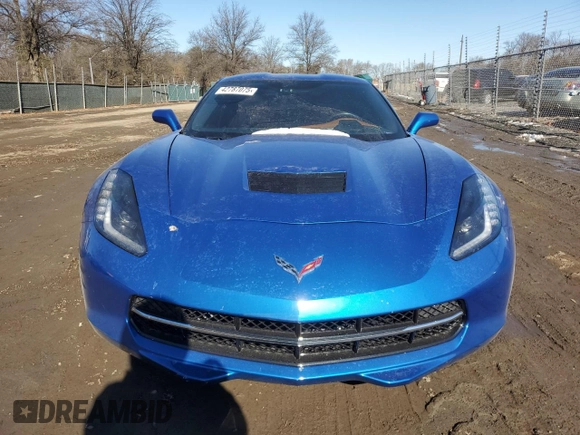 2014 Chevrolet Corvette Z51 3LT with VIN 1G1YM2D71E5129832, listed as a Copart auction lot 42787075 with 68,404 mi miles and Salvage title. Bid and sale history available at DreamBid. Image 5.