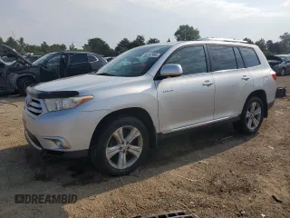 2012 Toyota Highlander Limited with VIN 5TDDK3EH7CS133108, listed as a Copart auction lot 60287995 with 201,779 mi miles and Salvage title. Bid and sale history available at DreamBid. Image 1.