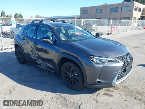 2022 Lexus UX with VIN JTHX3JBH6N2056436, listed as a IAAI auction lot 41856541 with 12,815 mi miles. Bid and sale history available at carsss.com. Image 6.