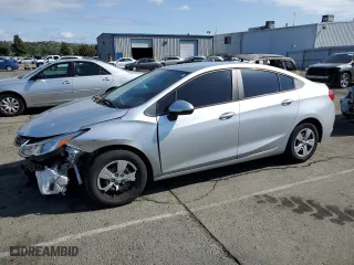 2016 Chevrolet Cruze LS with VIN 1G1BC5SMXG7294370, listed as a Copart auction lot 53865125 with 127,293 mi miles and Clean Title. Bid and sale history available at carsss.com. Image 1.