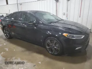2017 Ford Fusion Sport with VIN 3FA6P0VP9HR220976, listed as a Copart auction lot 45230925 with 104,191 mi miles and Salvage Title. Bid and sale history available at carsss.com. Image 4.