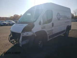 2019 Ram ProMaster Cargo with VIN 3C6TRVCG7KE539385, listed as a Copart auction lot 76939384 with Not Provided miles and Salvage Title. Bid and sale history available at DreamBid. Image 1.