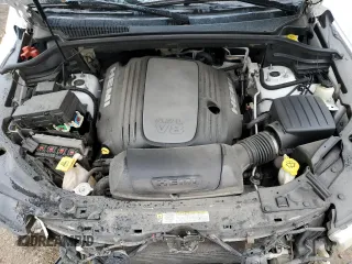 2013 Dodge Durango Citadel with VIN 1C4SDHET2DC613983, listed as a Copart auction lot 80585254 with 164,580 mi miles and Salvage Title. Bid and sale history available at carsss.com. Image 12.