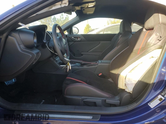 2023 Subaru BRZ Limited with VIN JF1ZDBF10P8705809, listed as a Copart auction lot 77217454 with 8,183 mi miles and Salvage Title. Bid and sale history available at carsss.com. Image 7.