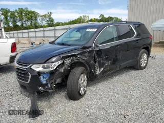 2021 Chevrolet Traverse LT Cloth z VIN 1GNERGKW1MJ127191, wystawiony jako Copart lot #52843575 z przebiegiem 48 955 mil mil oraz Szkoda całkowita • Salvage title. Historia ofert i sprzedaży dostępna na DreamBid. Obrazek 1.