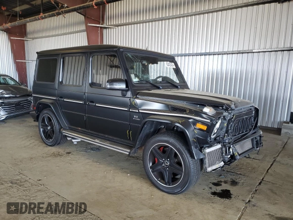 2016 Mercedes-Benz G-Class AMG G 63 with VIN WDCYC7DF2GX247520, listed as a Copart auction lot 83422424 with 61,417 mi miles and Salvage Title. Bid and sale history available at carsss.com. Image 4.