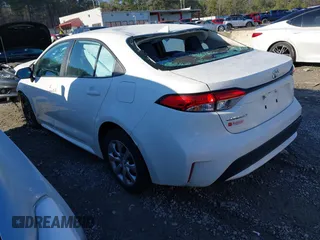 2021 Toyota Corolla LE with VIN 5YFEPMAE8MP245059, listed as a IAAI auction lot 41585010 with 75,000 mi miles. Bid and sale history available at carsss.com. Image 3.
