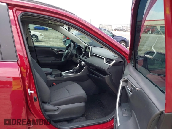 2023 Toyota RAV4 XLE with VIN 2T3W1RFVXPW289358, listed as a IAAI auction lot 42484886 with 20,107 mi miles and . Bid and sale history available at DreamBid. Image 5.