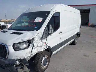 2023 Ford Transit Cargo with VIN 1FTBR1C85PKA32611, listed as a IAAI auction lot 41698153 with 25,010 mi miles and . Bid and sale history available at carsss.com. Image 17.