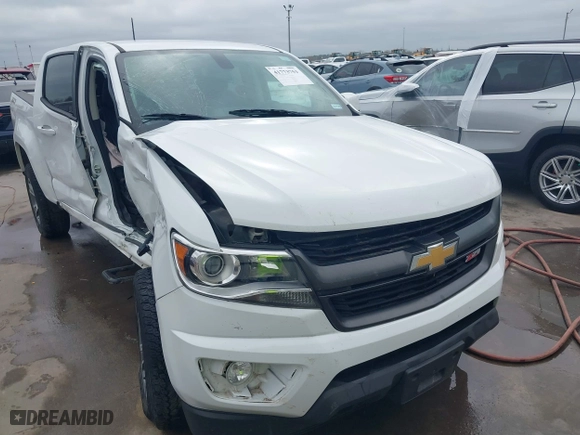 2018 Chevrolet Colorado 2WD Z71 with VIN 1GCGSDENXJ1275813, listed as a IAAI auction lot 41773753 with 38,148 mi miles. Bid and sale history available at carsss.com. Image 1.