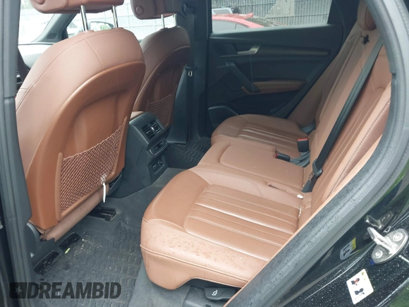 2021 Audi Q5 Premium Plus with VIN WA1BAAFY1M2017824, listed as a IAAI auction lot 42365397 with 71,914 mi miles and . Bid and sale history available at DreamBid. Image 8.