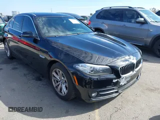 2016 BMW 5 Series 528i with VIN WBA5A5C53GD527019, listed as a IAAI auction lot 41625835 with 99,264 mi miles. Bid and sale history available at carsss.com. Image 1.