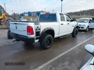 2014 Ram 1500 Express with VIN 1C6RR7FT2ES439193, listed as a IAAI auction lot 41028014 with 92,013 mi miles. Bid and sale history available at carsss.com. Image 4.