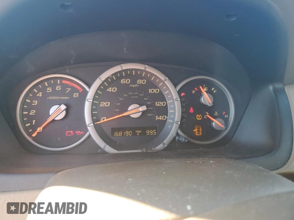 2006 Honda Pilot EX with VIN 5FNYF28476B006649, listed as a Copart auction lot 87133434 with 168,190 mi miles and Clean Title. Bid and sale history available at DreamBid. Image 9.