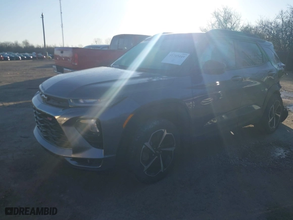 2021 Chevrolet TrailBlazer RS with VIN KL79MTSL5MB064109, listed as a IAAI auction lot 41745449 with 66,974 mi miles. Bid and sale history available at carsss.com. Image 19.