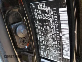 2013 Kia Sorento LX with VIN 5XYKT3A69DG345242, listed as a Copart auction lot 50469915 with 154,112 mi miles and Salvage title. Bid and sale history available at DreamBid. Image 13.