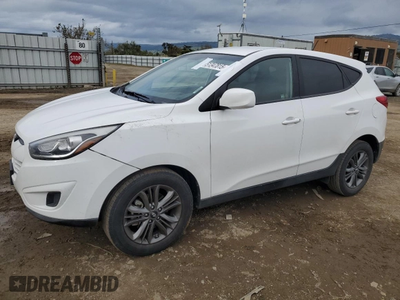 2015 Hyundai Tucson GLS with VIN KM8JT3AF0FU039863, listed as a Copart auction lot 51347815 with 104,469 mi miles and Salvage Title. Bid and sale history available at DreamBid. Image 1.