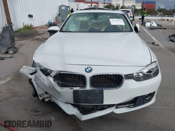 2013 BMW 3 Series 328i with VIN WBA3C1C51DF444361, listed as a IAAI auction lot 41788381 with 1 mi miles. Bid and sale history available at carsss.com. Image 11.