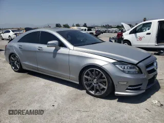 2014 Mercedes-Benz CLS-Class CLS 550 with VIN WDDLJ9BB5EA125371, listed as a Copart auction lot 58952884 with 145,938 mi miles and Salvage Title. Bid and sale history available at carsss.com. Image 4.