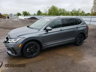 2024 Volkswagen Tiguan SEL R-Line с VIN 3VV4B7AX4RM049245, выставлен на аукционе Copart как лот 57306875 с пробегом 20 713 миль миль и Списание • Salvage title. История ставок и продаж доступна на DreamBid. Изображение 1.