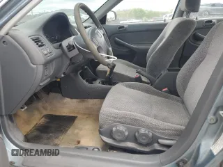 1999 Honda Civic LX with VIN 1HGEJ6577XL006237, listed as a Copart auction lot 52331625 with 279,787 mi miles and Clean Title. Bid and sale history available at carsss.com. Image 8.