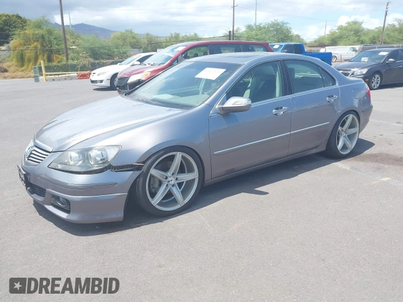 2005 Acura RL with VIN JH4KB16315C004640, listed as a IAAI auction lot 42612724 with 142,227 mi miles and . Bid and sale history available at DreamBid. Image 2.