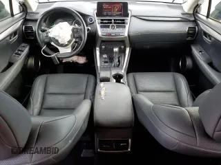 2021 Lexus NX with VIN JTJGJRDZ7M2166130, listed as a Copart auction lot 84649604 with 58,780 mi miles and Salvage Title. Bid and sale history available at carsss.com. Image 8.
